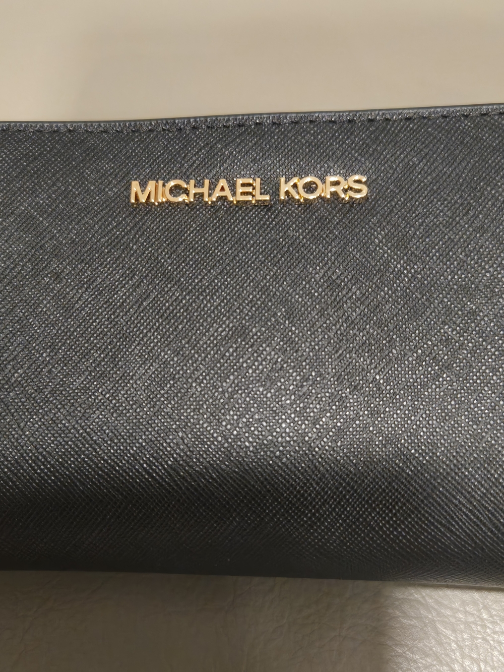 Michael Kors Black Saffiano Leather Wallet - Picture 2 of 8